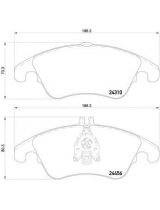 Textar 2431001 Колодки дисковые