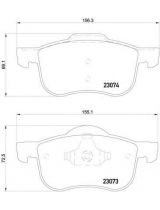 Textar 2307303 Колодки дисковые передние