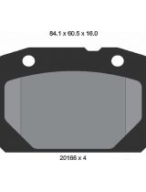 Textar 2016603 Колодки дисковые