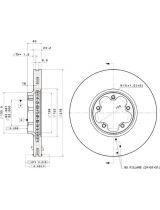 BREMBO 09.8960.10 Тормозной диск передний