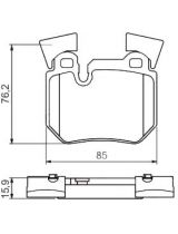 BOSCH 0 986 494 421 Колодки дисковые