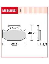 TRW MCB625SI Колодки дисковые