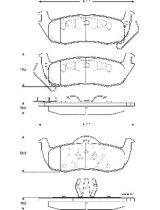 TRW GDB4137 Колодки дисковые