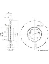 BREMBO 09.A531.20 Тормозной диск передний