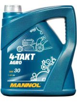 MANNOL MN7203-4 Масло 4-Takt Agro SAE 30 4л.