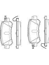 BOSCH 0 986 495 368 Колодки дисковые задние