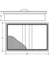 SCT SB562 Фильтр воздушный