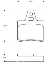 TRW GDB986 Колодки дисковые задние