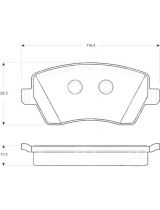 TRW GDB3332 Колодки дисковые передние