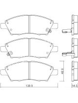 Trusting 10790 Колодки дисковые