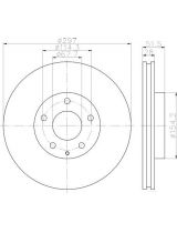 MAZDA GHR133251A Тормозной диск передний
