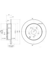 BREMBO 08.A354.10 Тормозной диск