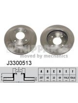 NIPPARTS J3300513 Тормозной диск