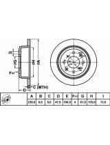 ATE 24.0109-0111.1 Тормозной диск