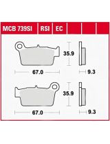 TRW MCB739SI Колодки дисковые задние
