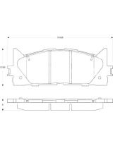 TRW GDB3429 Колодки дисковые передние