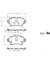 TRW GDB2087 Колодки дисковые