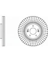 BOSCH 0 986 479 786 Тормозной диск передний