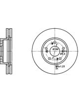 ATE 24.0125-0187.1 Тормозной диск передний