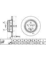 ATE 24.0110-0270.1 Тормозной диск