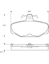 TRW GDB472 Колодки дисковые