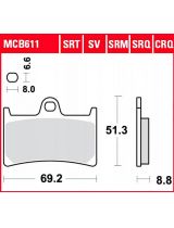 TRW MCB611SV Колодки дисковые передние