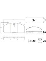 TRW GDB5069 Колодки дисковые