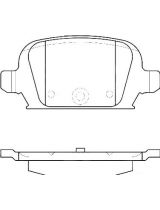 TRW GDB1412 Колодки дисковые
