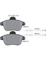 Textar 2150401 Колодки дисковые