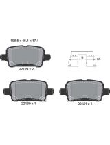 Textar 2212901 Колодки дисковые