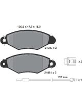Textar 2198003 Колодки дисковые