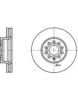 ATE 24.0125-0145.1 Тормозной диск передний