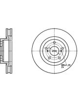 ATE 24.0128-0159.1 Тормозной диск передний