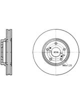 ATE 24.0128-0186.1 Тормозной диск передний
