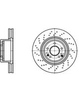 ATE 24.0128-0177.1 Тормозной диск передний