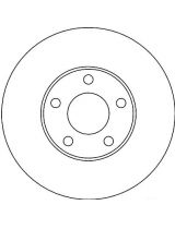 TRW DF4045 Тормозной диск передний