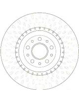 TRW DF6424 Тормозной диск