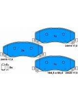 ATE 13.0460-2754.2 Колодки дисковые