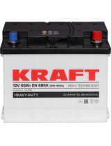 KRAFT Аккумулятор 65 R KR65.0 680 А