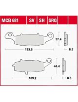 TRW MCB681SV Колодки дисковые передние