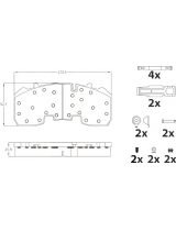 TRW GDB5092 Колодки дисковые