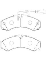 TRW GDB3440 Колодки дисковые