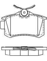 BOSCH 0986494517 Колодки дисковые