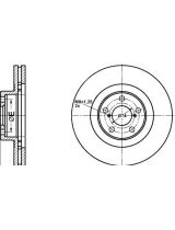 ATE 24.0124-0196.1 Тормозной диск передний