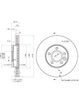 BREMBO 09.A905.10 Тормозной диск передний