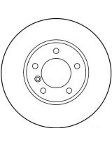 TRW DF2769 Тормозной диск передний