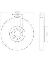 AP F2008V Тормозной диск