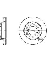 ATE 24.0126-0145.1 Тормозной диск передний