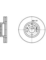 ATE 24.0125-0188.1 Тормозной диск передний