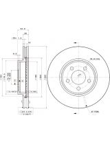 BREMBO 09.A402.11 Тормозной диск передний